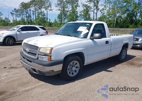 2005 Chevrolet Silverado 1500 Work Truck из США, поврежденный, VIN 1GCEC14X75Z328352